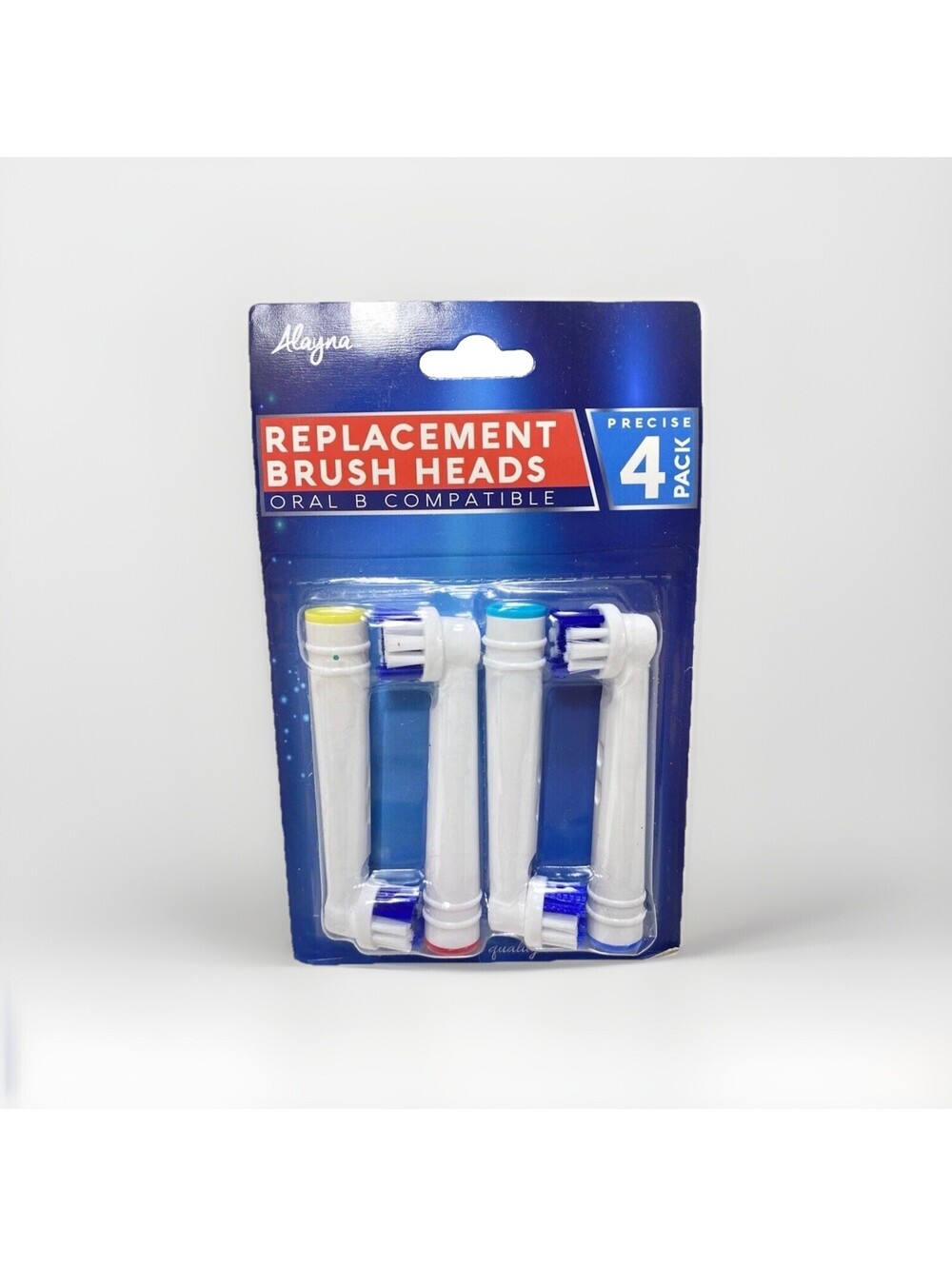 Replacement Toothbrush Heads 4pc Set Compatible with Electric Toothbrushes New